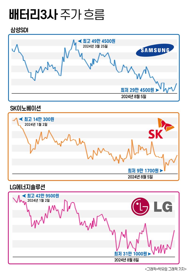 전기차 포비아 불붙는데...국내 배터리 3사 소액주주 늘었다 < 주주행동 < 기사본문 - 주주경제신문